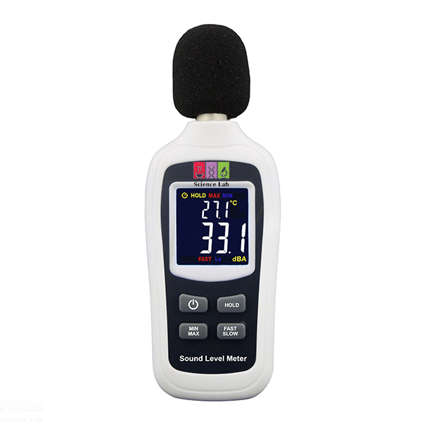 Mini Sound Level Meter with Temperature